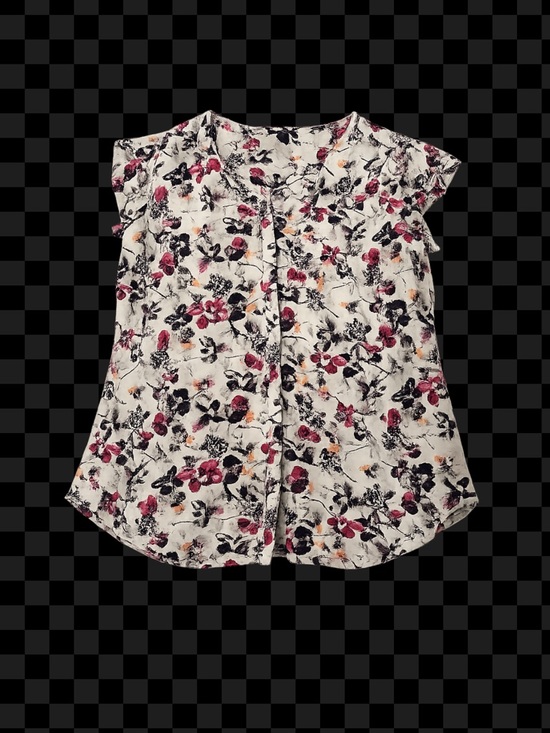 Premier studios Tops - Premiere Studios Women's Floral Size L Multicolor Short Sleeve Casual Top
100